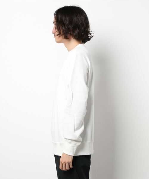 「Champion」 スウェットカットソー M ホワイト メンズ
