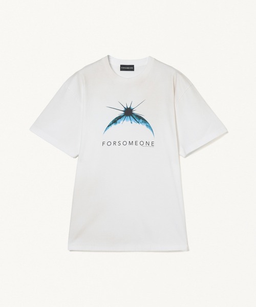 FORSOMEONE（フォーサムワン） tシャツ FORSOMEONE EARTH TEE メンズ