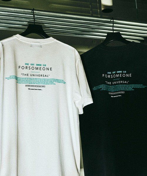 FORSOMEONE（フォーサムワン） tシャツ FORSOMEONE EARTH TEE メンズ