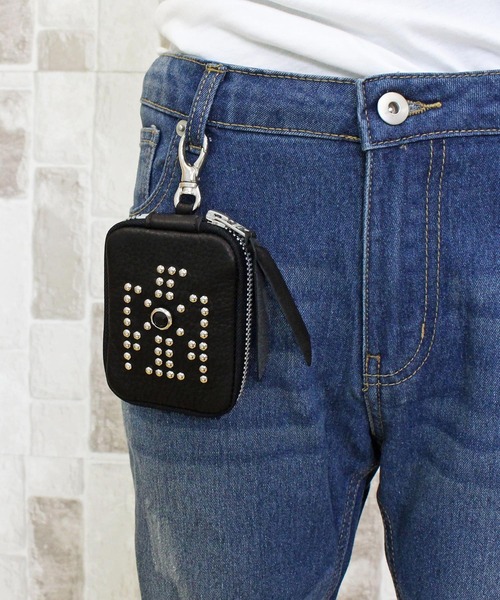 Schott N.Y.C（ショット） コインケース EAGLE STUDS LEATHER MALCH