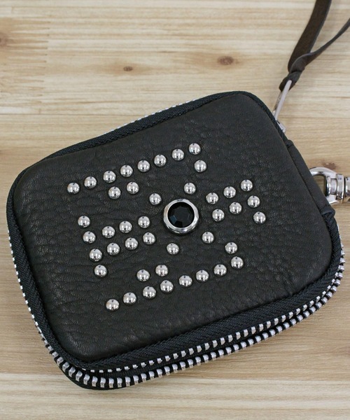 Schott N.Y.C（ショット） コインケース EAGLE STUDS LEATHER MALCH