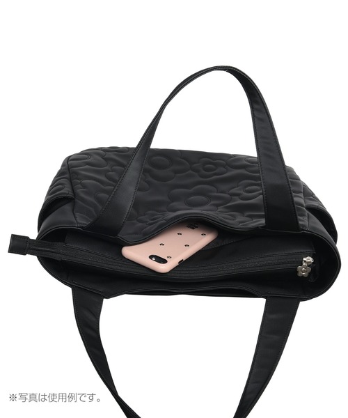 MARY QUANT EATME トートバッグ FREEサイズ ブラック X-girl エックスガール トートバッグ NEW YORK CANVAS TOTE BAG