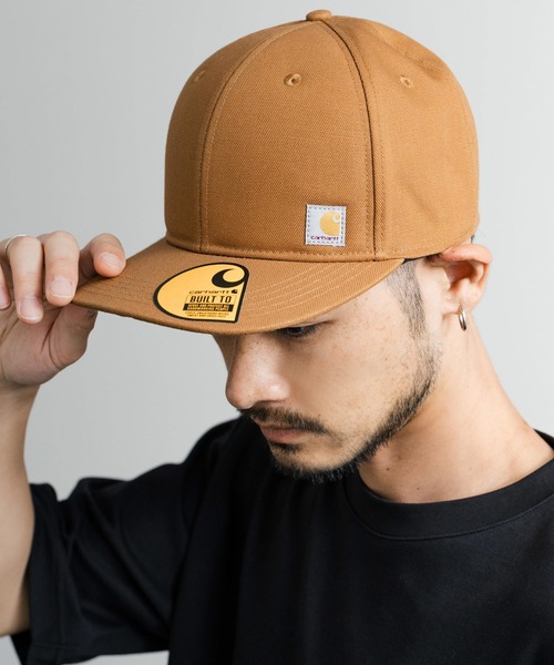 Carhartt（カーハート） キャップ 帽子 M FrmDck Flt Brm Cap ロゴ