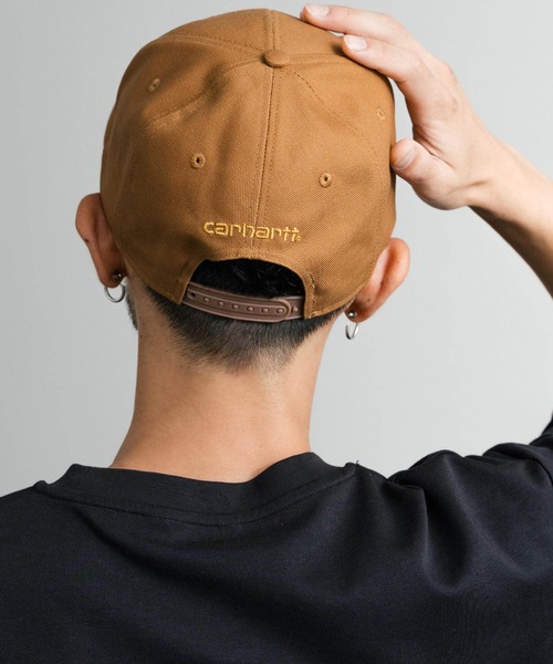 Carhartt（カーハート） キャップ 帽子 M FrmDck Flt Brm Cap ロゴ