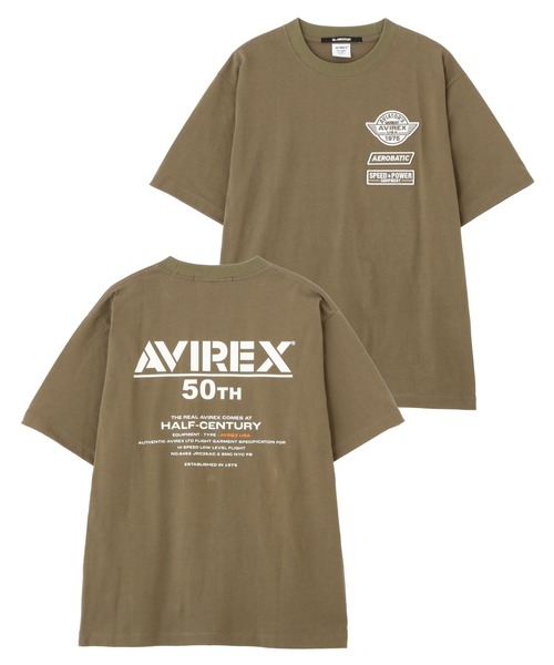 AVIREX アヴィレックス USA S/S TEE 半袖Tシャツ クーポン】【AVIREX/アヴィレックス】 バックロゴ 半袖 Tシャツ