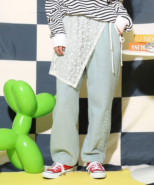 スウェットパンツ ジャージ フリースジョガーパンツ レディース メンズ