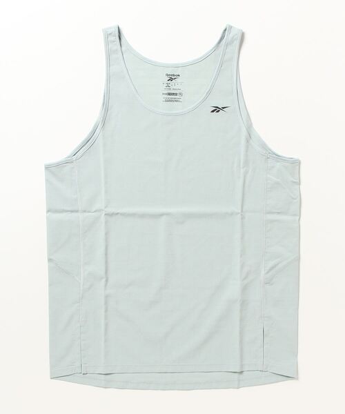 「Reebok」 タンクトップ LARGE ブラック メンズ