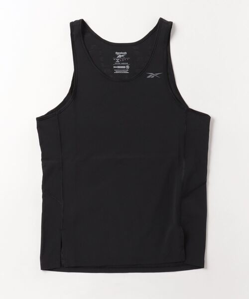 「Reebok」 タンクトップ LARGE ブラック メンズ