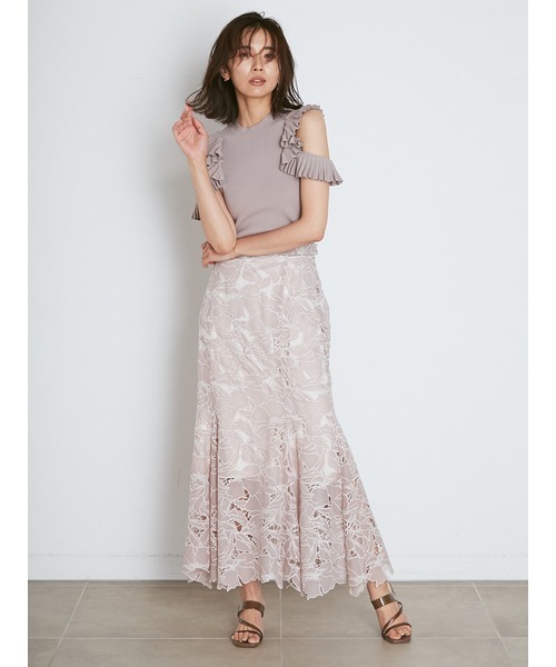 SNIDEL（スナイデル） スカート 0 アイボリー レディース : ZOZOTOWN