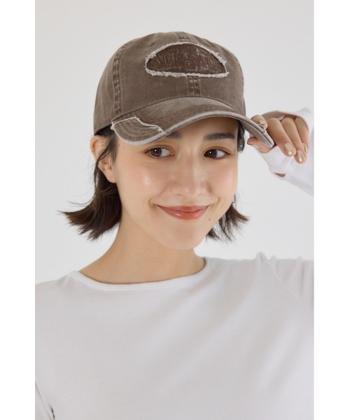 RODEO CROWNS WIDE BOWL キャップ 帽子 ダメージパッチカラー