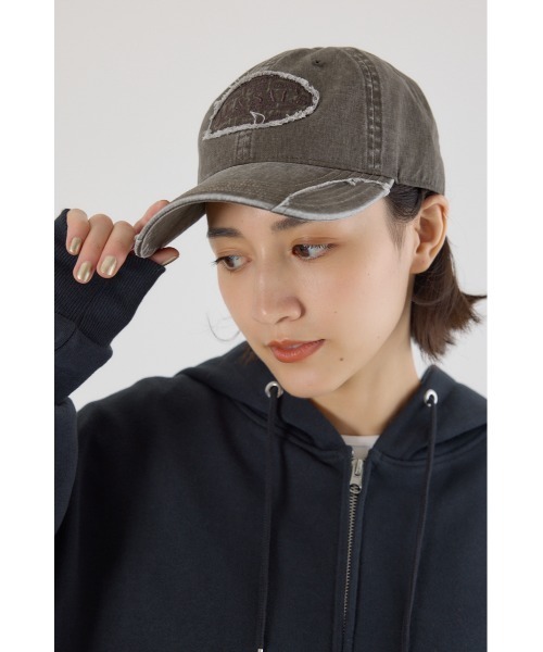 RODEO CROWNS WIDE BOWL キャップ 帽子 ダメージパッチカラー
