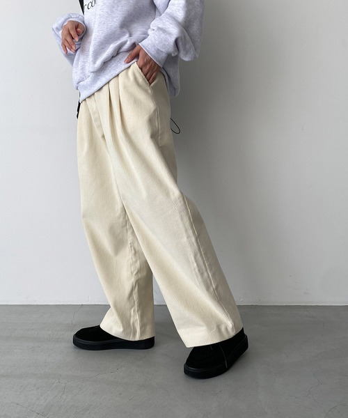 CANAL JEAN（キャナルジーン） 「el mar」コーデュロイパンツ SMALL