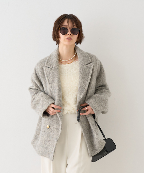 ROUGE VIF Sophie ピーコート pコート 「追加4」「一部店舗限定」ラメ