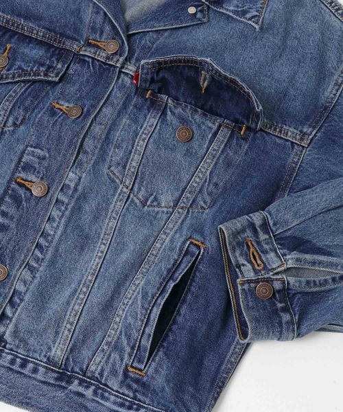Levi's デニムジャケット MADE & CRAFTED Levi's® Made & Crafted® Tucked Type Ii Trucker Jacket - Blue