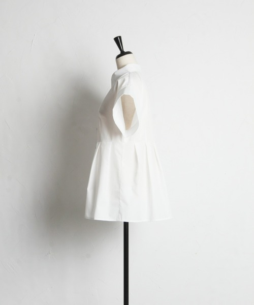 「&. NOSTALGIA」 半袖シャツ M オフホワイト レディース_画像4