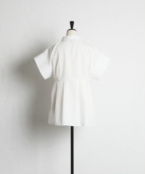 「&. NOSTALGIA」 半袖シャツ M オフホワイト レディース_画像5