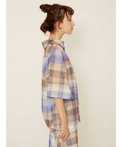 「FURFUR」 半袖シャツ FREE グリーン レディース_画像2