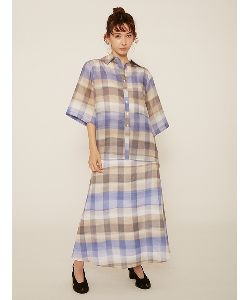 「FURFUR」 半袖シャツ FREE グリーン レディース_画像6