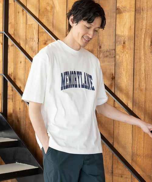 GLOBAL WORK（グローバルワーク） 7分袖Tシャツ LARGE サックスブルー