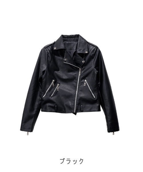 INED 辛口ライダース　ジャケット黒 CLOTHY レザージャケット ライダース 「辛口エッセンスでいつもの