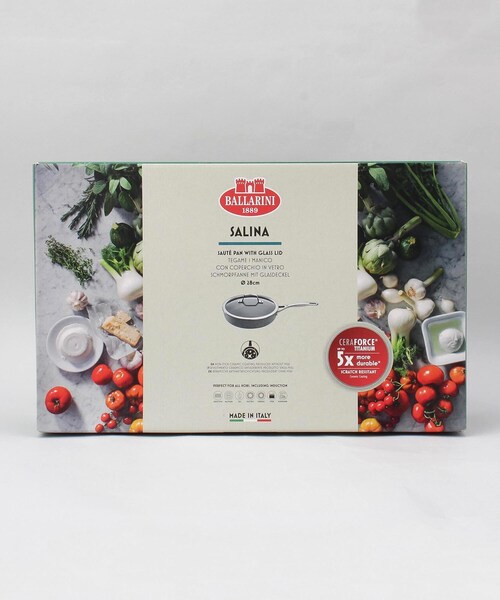 鍋 サリーナ セラミックフライパン深型ガラス蓋付き 28センチ 「BALLARINI バッラリーニ」 | 212 KITCHEN STORE | 09