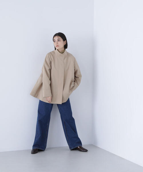 新品N. natural beauty basic スタンドカラー中綿ブルゾン 楽天市場】【SALE／50%OFF】スタンドネック中綿ブルゾン《S Size Line