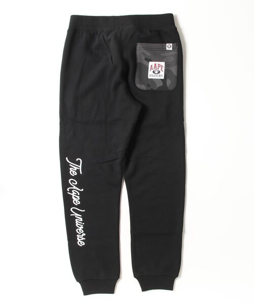 スウェットパンツ ジャージ AAPE BASIC SWEAT PANTS メンズの画像
