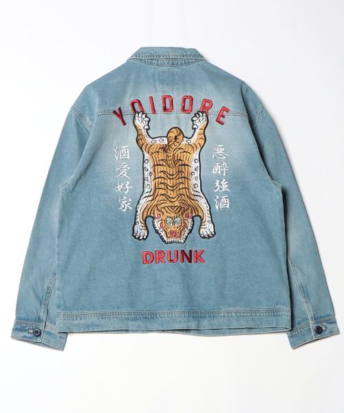 YOIDORE/酔いどれ ヨイドレ　スーベニアデニムジャケット ⭐︎ JACKROSE（ジャックローズ）の「YOIDORE/酔いどれ ｽｰﾍﾞﾆｱﾃﾞﾆﾑｼﾞｬｹｯﾄ