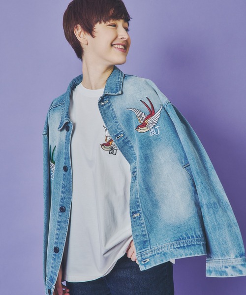 CORPUS SELECT デニムジャケット gジャン 「YOIDORE/酔いどれ