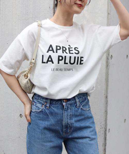 「EMMA　ROUGE VIF」 半袖Tシャツ フリー ホワイト系その他 レディース_画像2