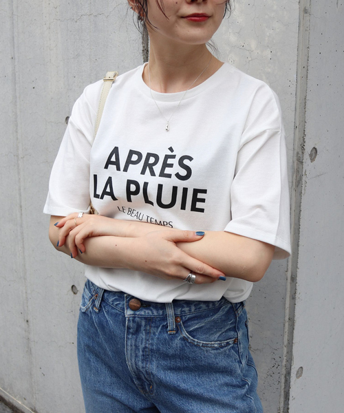 「EMMA　ROUGE VIF」 半袖Tシャツ フリー ホワイト系その他 レディース_画像3