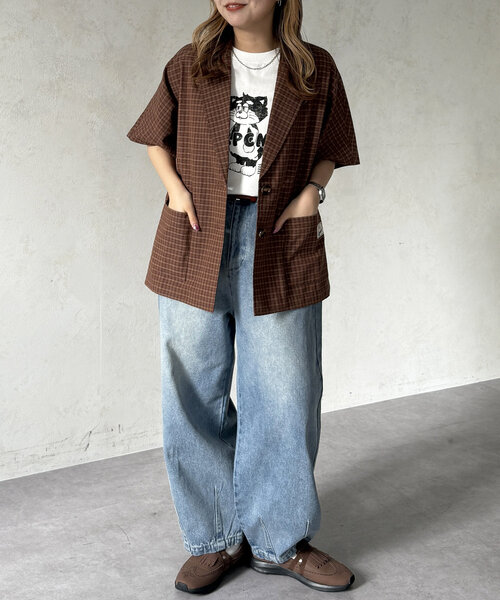 CPCM（シーピーシーエム） テーラードジャケット FREE ブルー