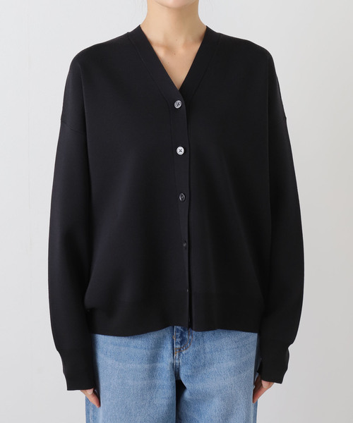 FRAMeWORK（フレームワーク） カーディガン 「手洗い可」フォルム