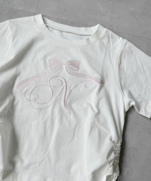 「one after another NICE CLAUP」 半袖Tシャツ FREE ピンク系その他 レディース_画像5