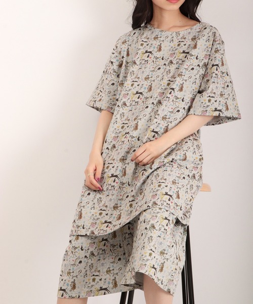 「FUNALIVE」 「/nine」半袖Tシャツ M グレー メンズ_画像9