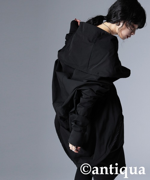 antiqua（アンティカ） コート アウター 変形モードコクーンコート