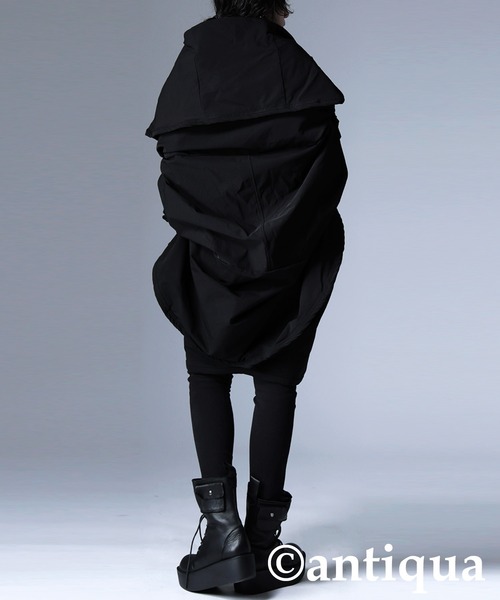 antiqua（アンティカ） コート アウター 変形モードコクーンコート