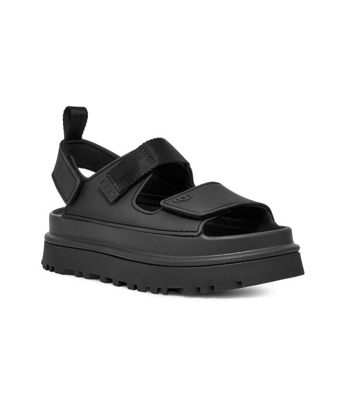 「UGG」 フラットサンダル 23 ブラック レディース_画像2