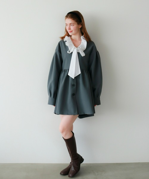 mic by Olu. チュニック クラシカルペプラムチュニック : ZOZOTOWN