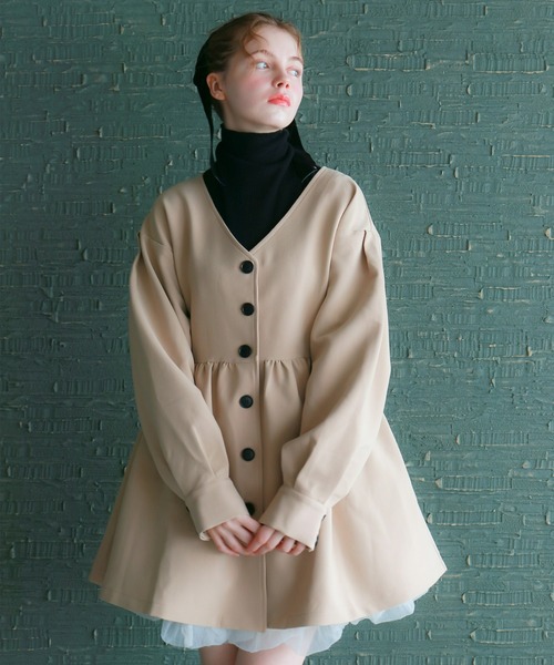 mic by Olu. チュニック クラシカルペプラムチュニック : ZOZOTOWN