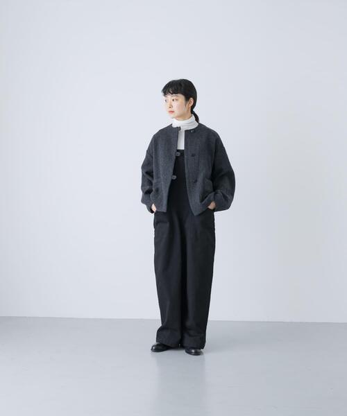 かぐれ　クルーネックジャケット　ノーカラージャケット かぐれ（カグレ）の「クルーネックジャケット（ノーカラージャケット