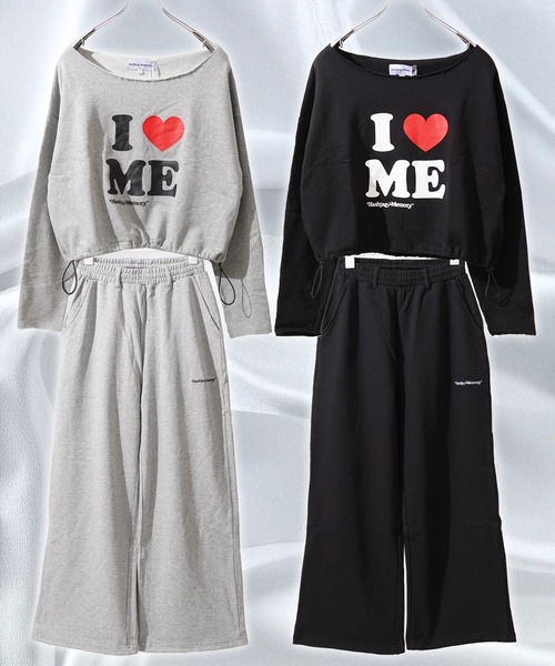 MEMORY トレーナー スウェット 「MEMORY」「セットアップ対応」I LOVE