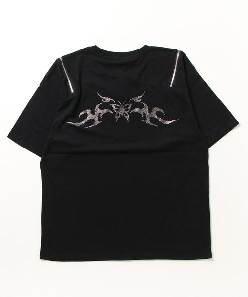 「JOHN'S CLOSET」 半袖Tシャツ LARGE ブラック メンズ_画像2