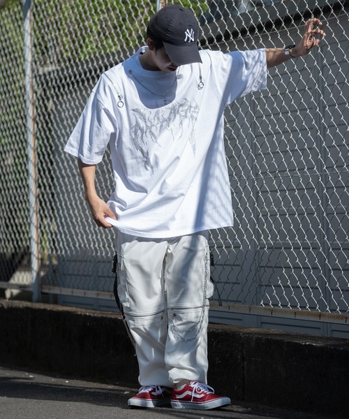 「JOHN'S CLOSET」 半袖Tシャツ LARGE ブラック メンズ_画像5