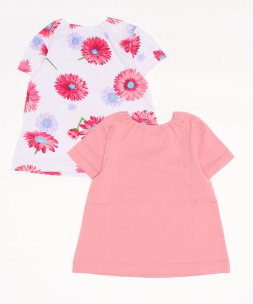 「hakka baby」 「KIDS」半袖カットソー 90cm ピンク キッズ_画像2