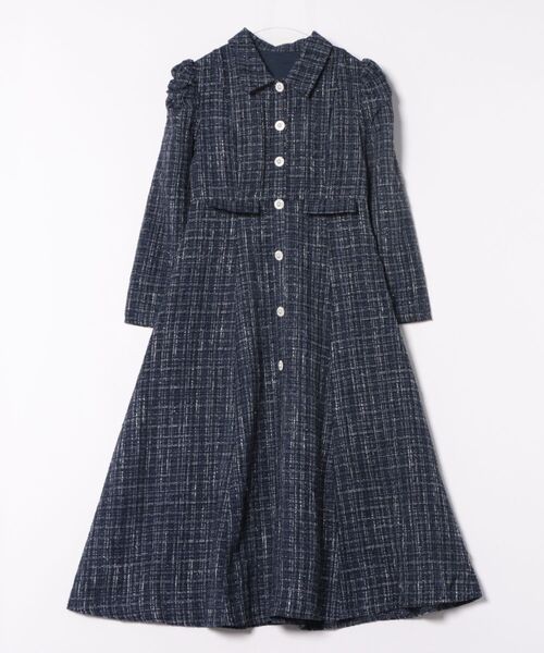 tocco closet（トッコ クローゼット） ワンピース パール釦パワー