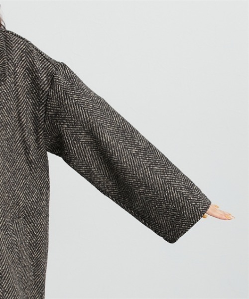 Soiunique（スワユニーク） ダッフルコート コート ヘリンボーン