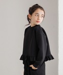 トレーナー キッズ ソフトスウェットフリルトッ...の詳細画像3