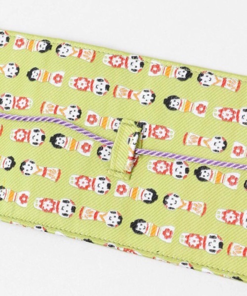 「カヤ」 ベルト FREE ライトグリーン レディース_画像2