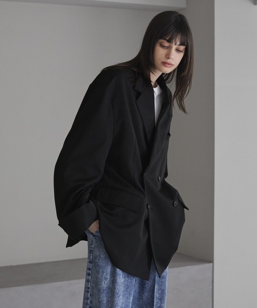 「cussil」 テーラードジャケット L ライトグレー メンズ_画像2